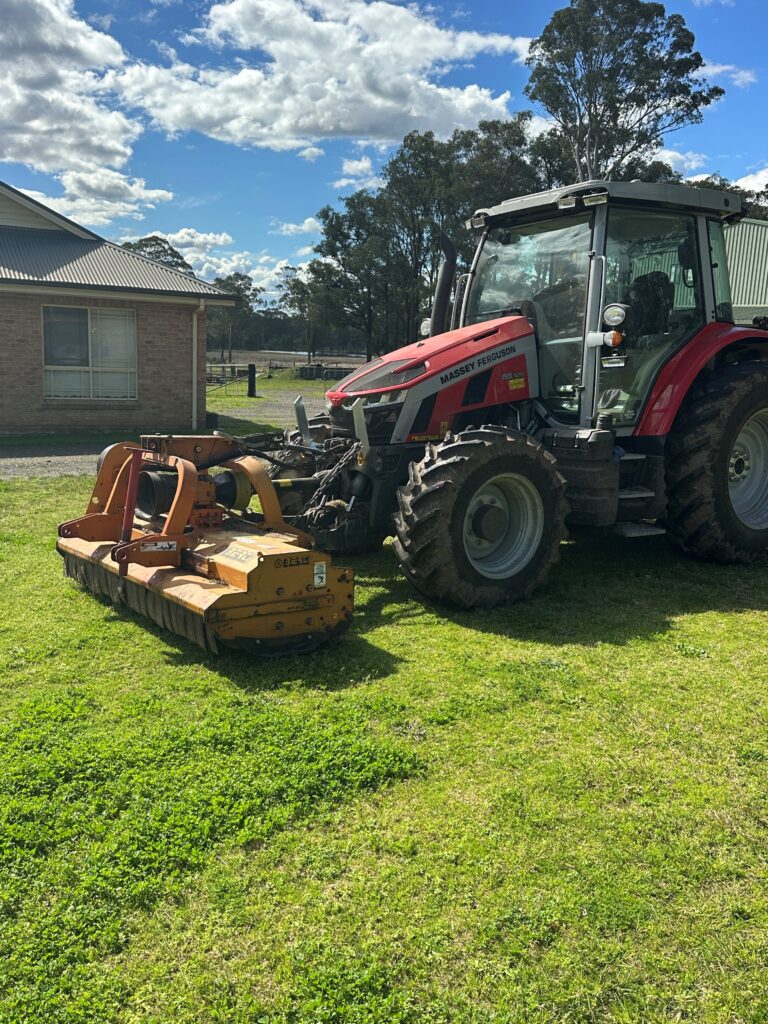 tractor anfd flail mower sydney nsw